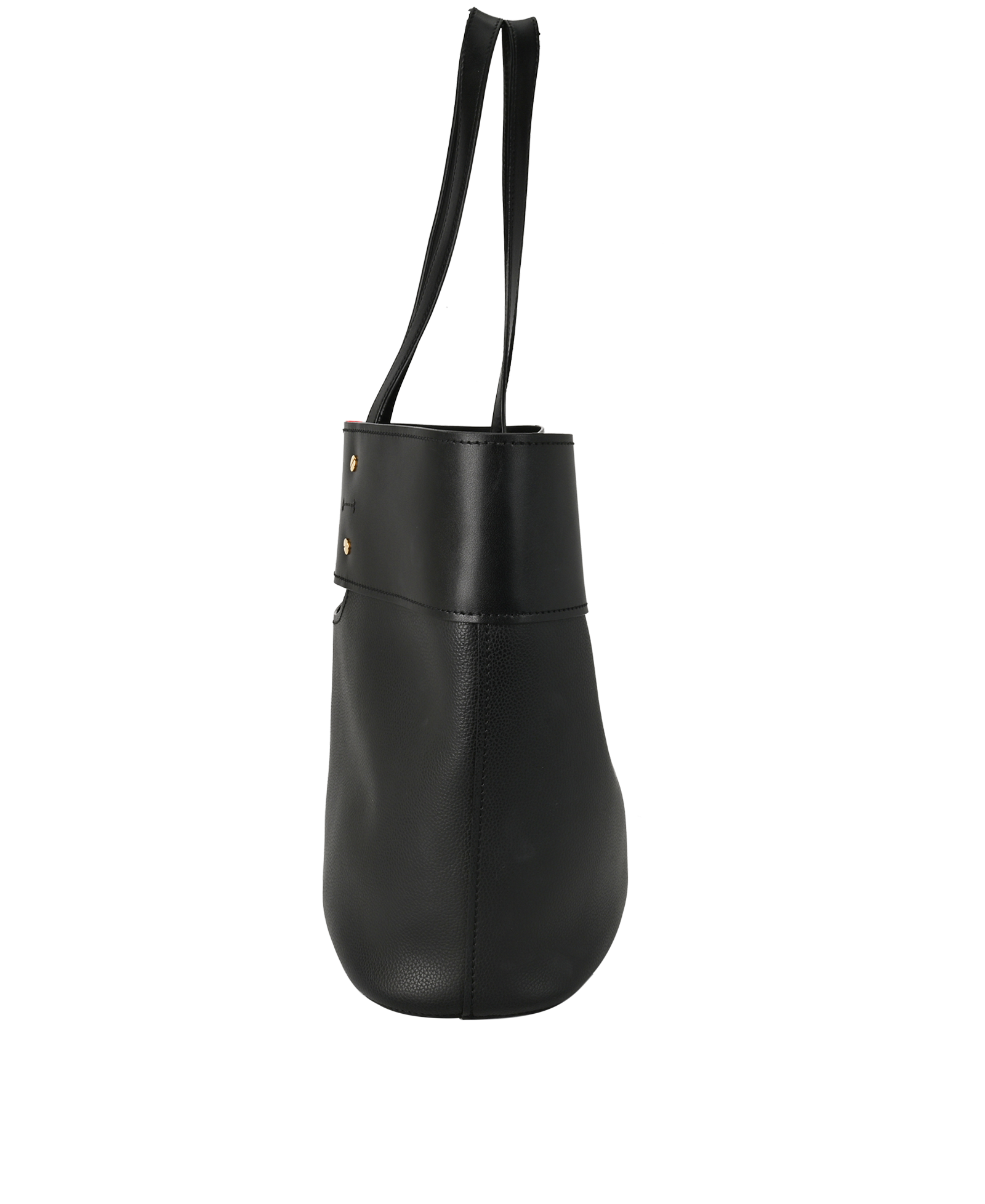 Aby Medium, &pound;450, Handbags, Black, Leather, Side view